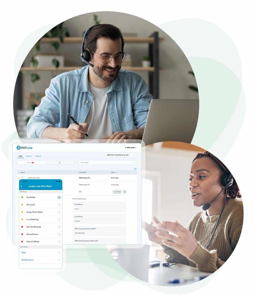 PATLive's front desk receptionists undergo extensive training to ensure a seamless and professional experience for your customers.